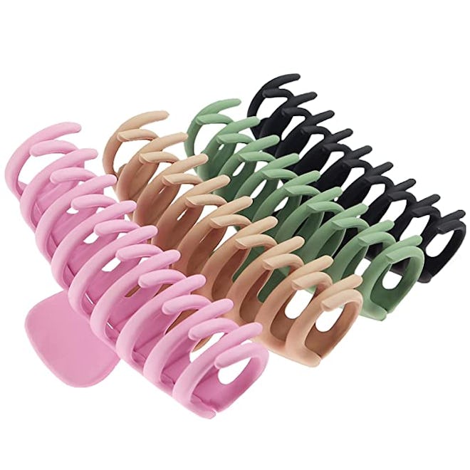 TOCESS Hair Claw Clips (4-Pack)