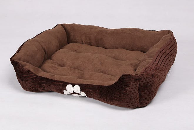 long rich Rectangle Bolster Pet Bed