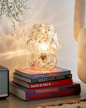 Ansel Confetti Glass Table Lamp