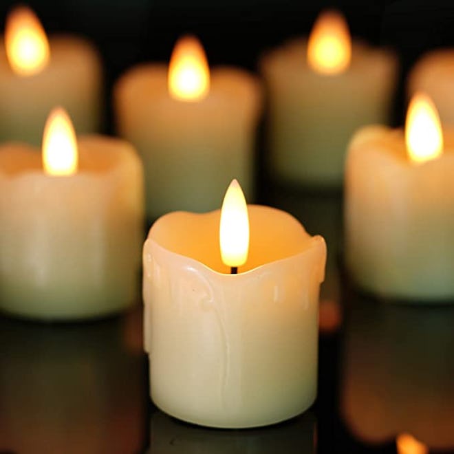 Homemory Flameless Votive Candles (Set of 6)