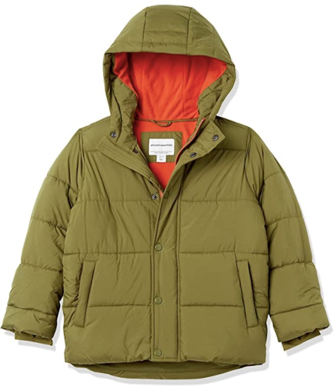 Amazon Essentials Hooded Puffer Jacket