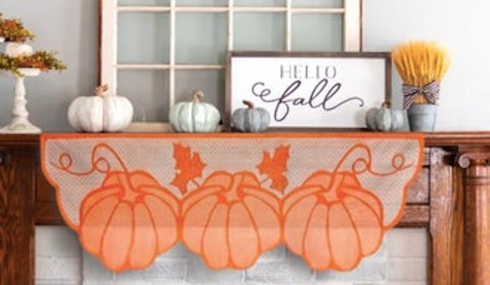 pumpkin banner for thanksgiving