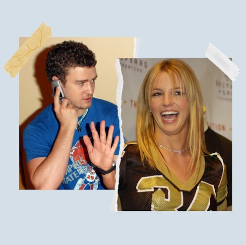 Justin Timberlake and Britney Spears in 2002.