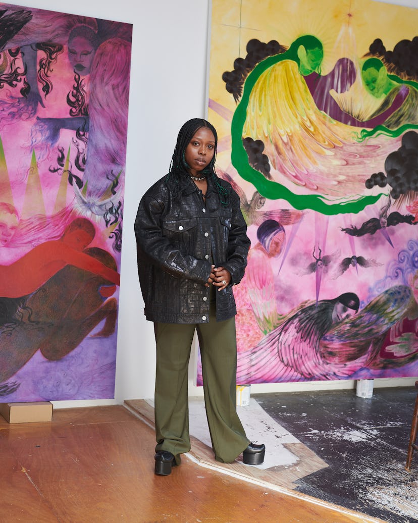 In the Studio With Naudline Pierre, the Painter Uncovering the Unknown