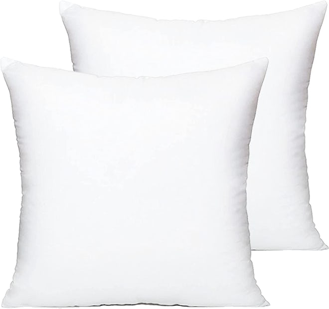 HIPPIH Decorative Throw Pillow Inserts (Set of 2)