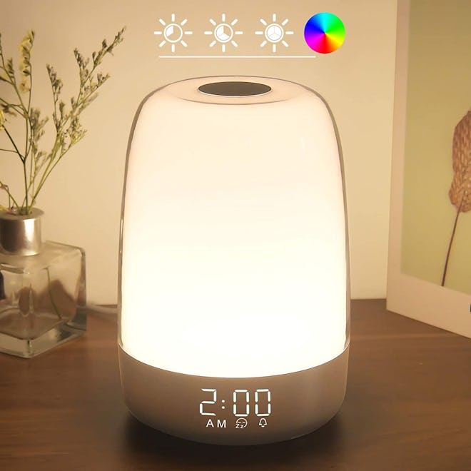 winshine Touch Wake Up Night Light with Sunrise Simulation Alarm Clock