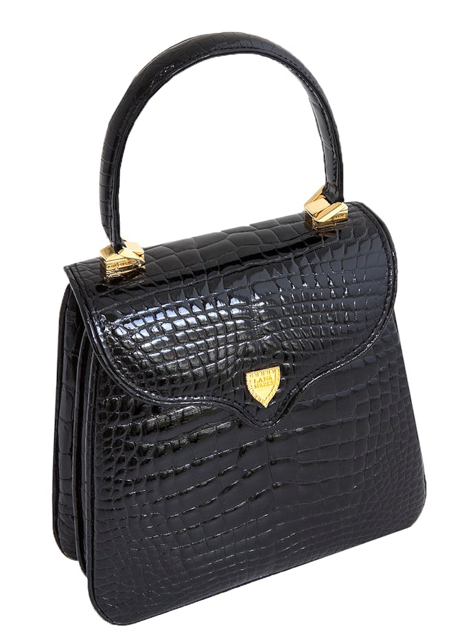 Medium Princess Diana handbag in black from Lana Marks.
