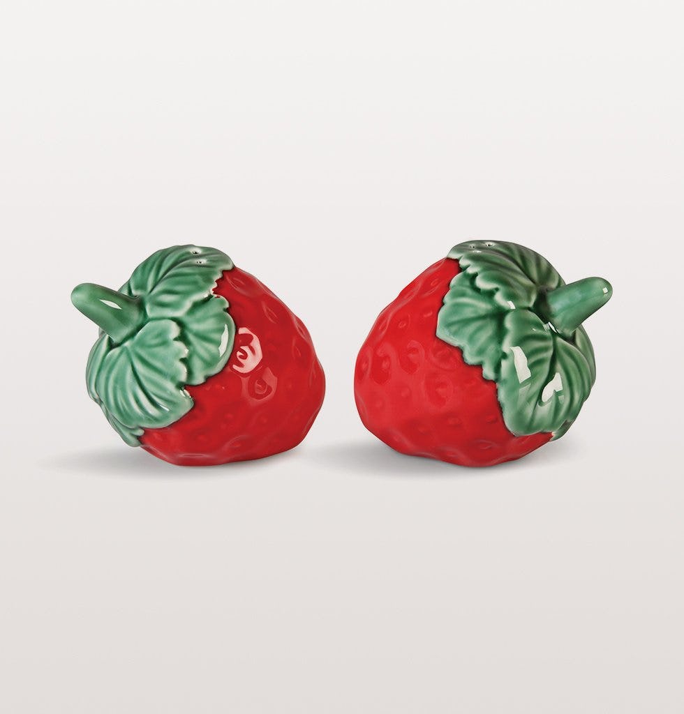 Strawberry Salt &amp; Pepper Set