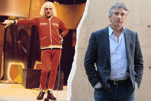 Jimmy Savile archive image and Steve Coogan