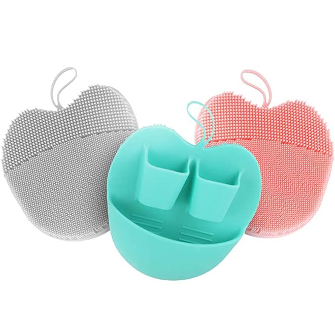 INNERNEED Silicone Facial Cleansing Brush (3-Pack)