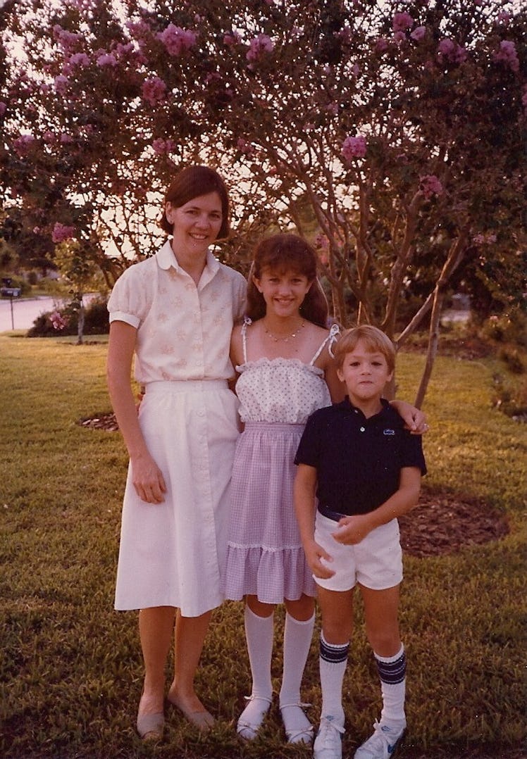 Elizabeth Warren and her children, Amelia and Alex.