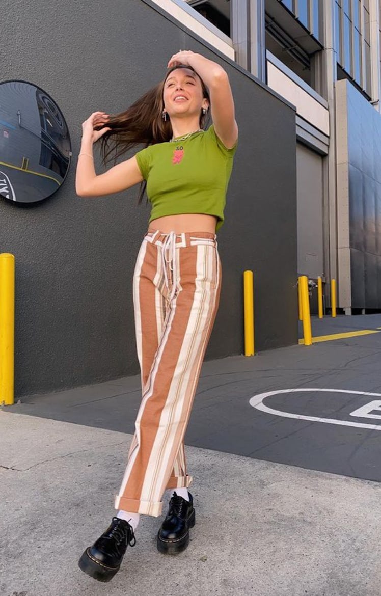 Emma chamberlain grey sweatpants sale