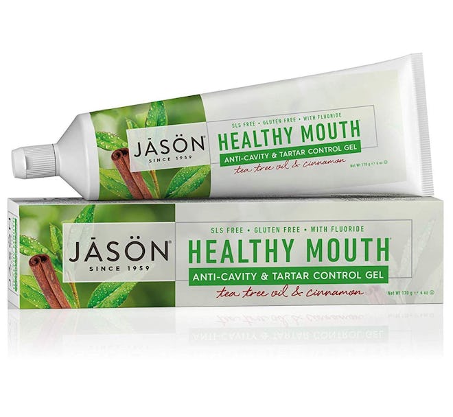 JASON Healthy Mouth Anti-Cavity & Tartar Control Gel Toothpaste, 6 Oz.