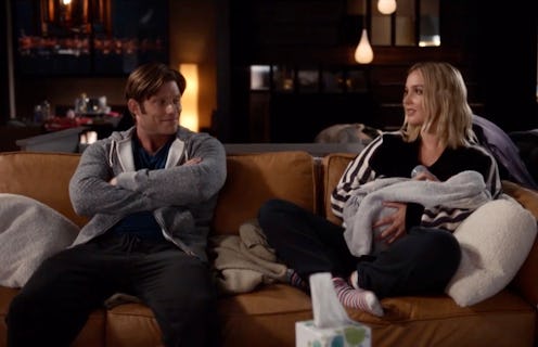 Chris Carmack as Atticus "Link" Lincoln and Camilla Luddington as Jo Wilson in 'Grey's Anatomy' Seas...