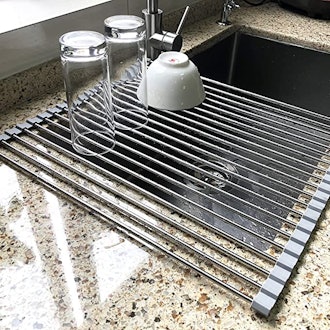 Attom Tech Roll-Up Dish Drying Rack