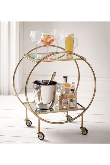 Bar Drinks Trolley