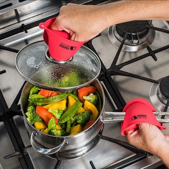 SWISH ABODE Silicone Oven Mitts