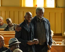 Romany Malco as Rome and Lou Beatty Jr. as Walter in 'A Million Little Things'