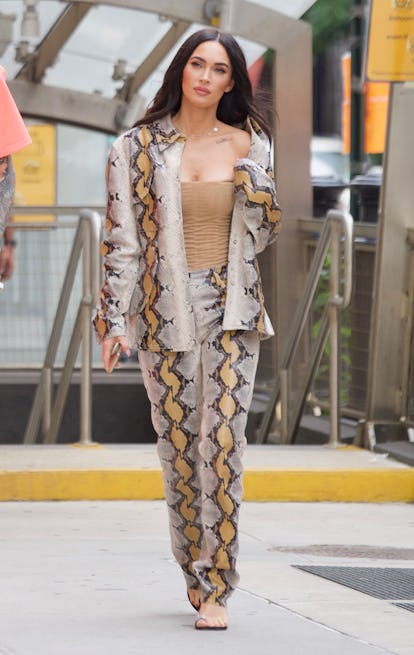 Megan Fox and Machine Gun Kelly Hit the Road for his Tour After Sold Out NYC Show, Tribeca, New York...