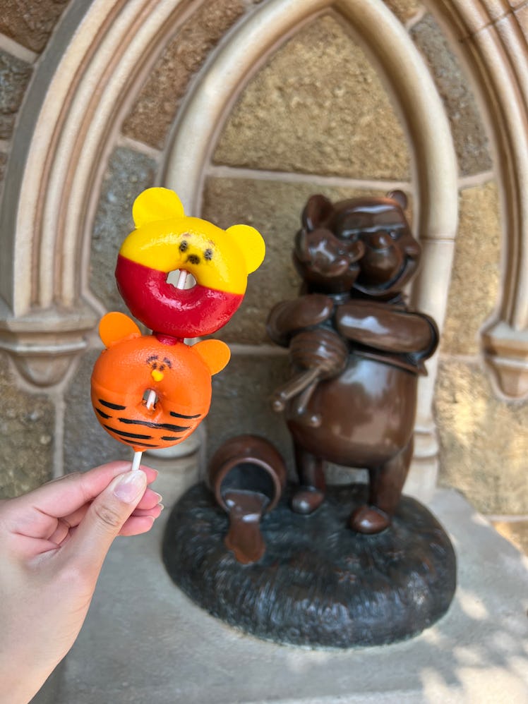 At Hong Kong Disneyland, you can enjoy some Disney Parks' Winnie the Pooh food as part of the 95th a...