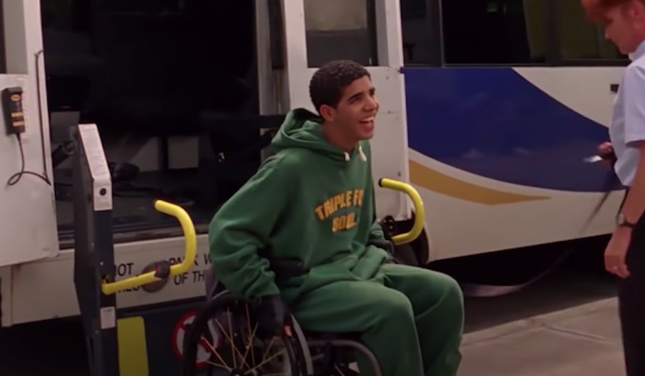 Drake nearly quit Degrassi over his character Jimmy's wheelchair storyline