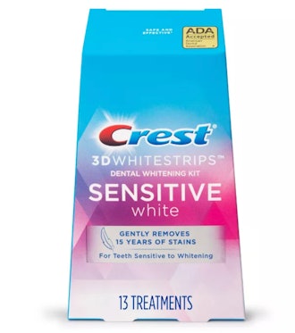 Crest 3D Whitestrips Sensitive Teeth Whitening Kit 
