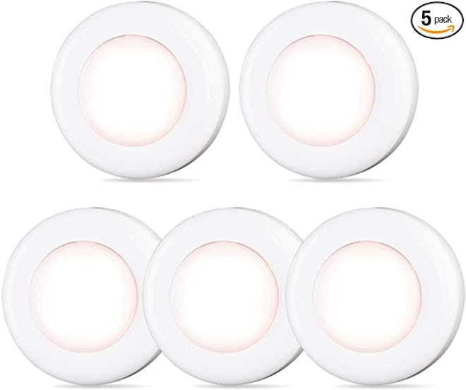 Star-Spangled Tap Light Push Lights (5-Pack)