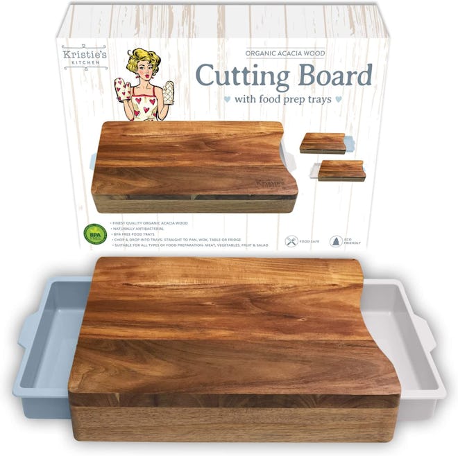 Kristie's Kitchen Cutting Board with Containers