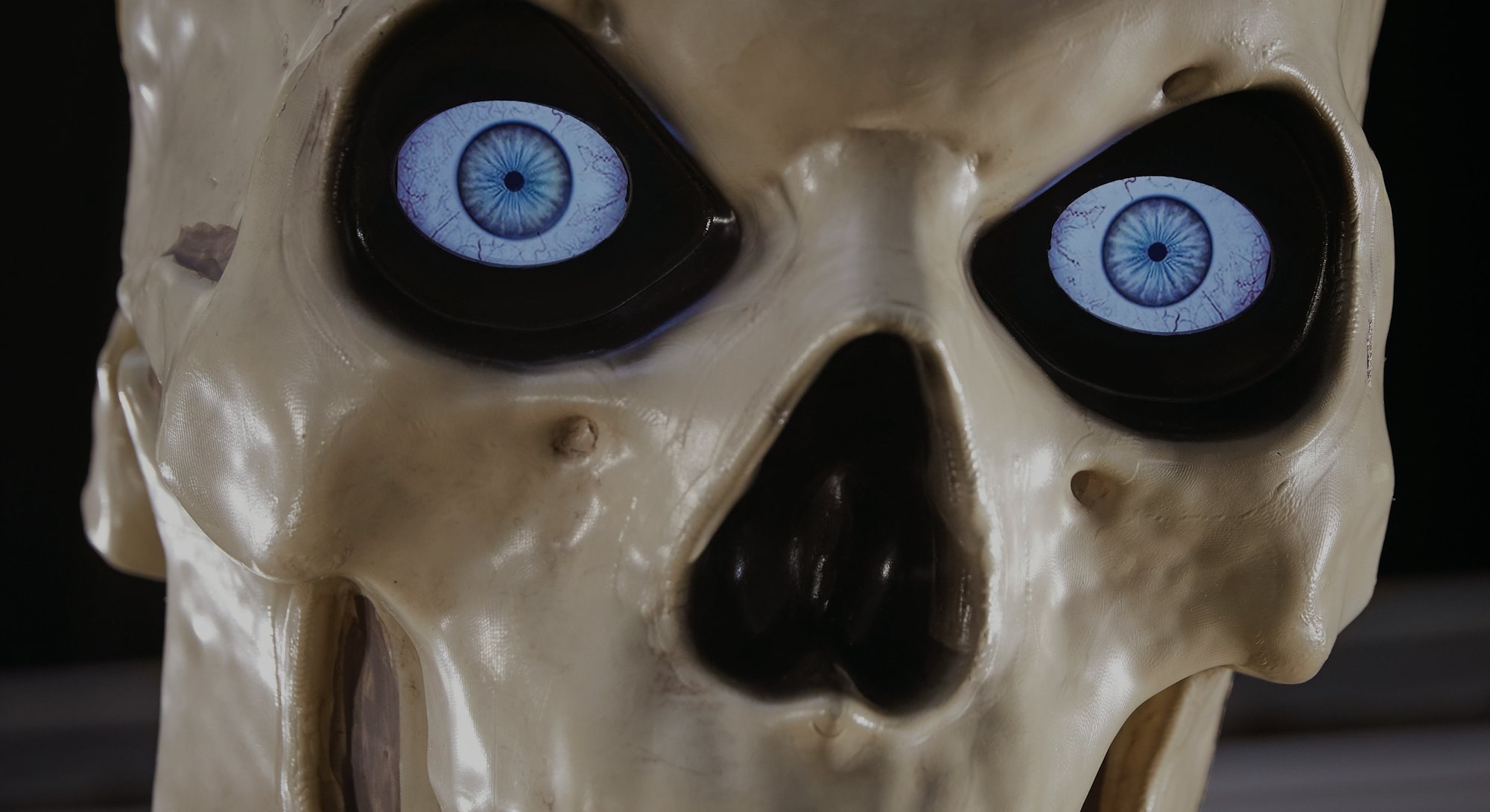 The Home Depot 12-foot skeleton's skull
