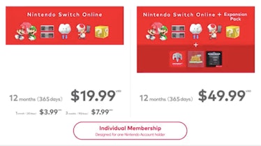 Nintendo Switch Online Expansion Pack Pricing Revealed - Game Informer