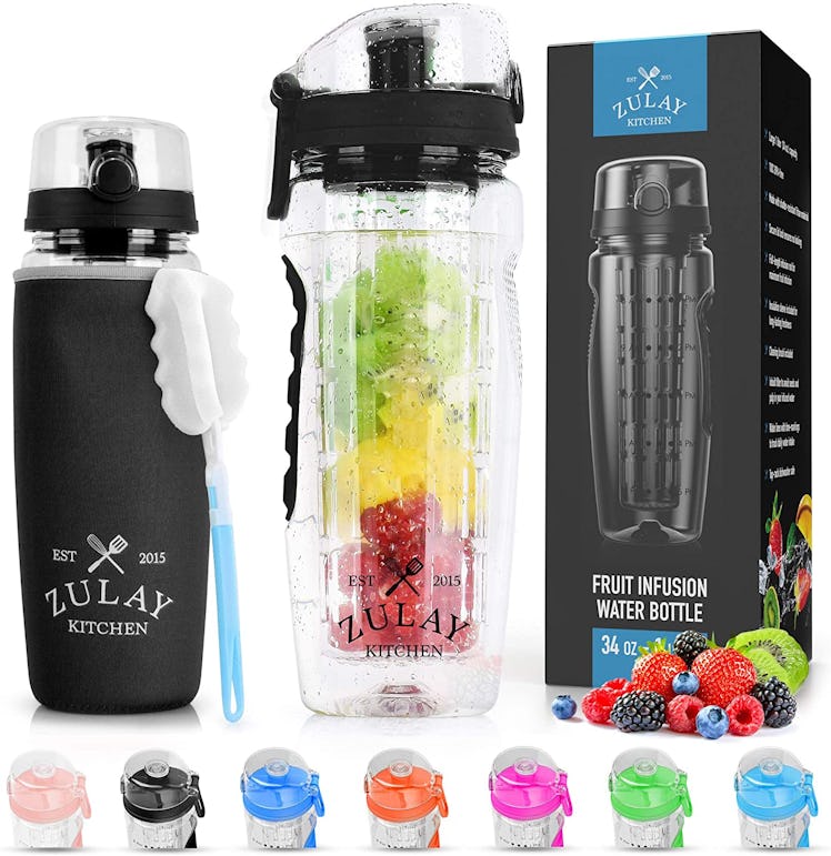 Zulay Kitchen Fruit Infuser Water Bottle