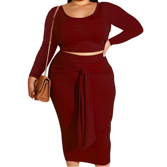 Lexiart Skirt and Top Set (2 Pieces)