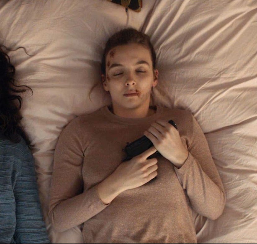 Villanelle (Jodie Comer) and Eve (Sandra Oh) in the season 1 finale of "Killing Eve" on BBC.