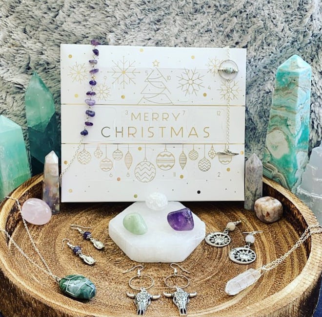 12 days of Christmas crystal and jewellery advent calendar
