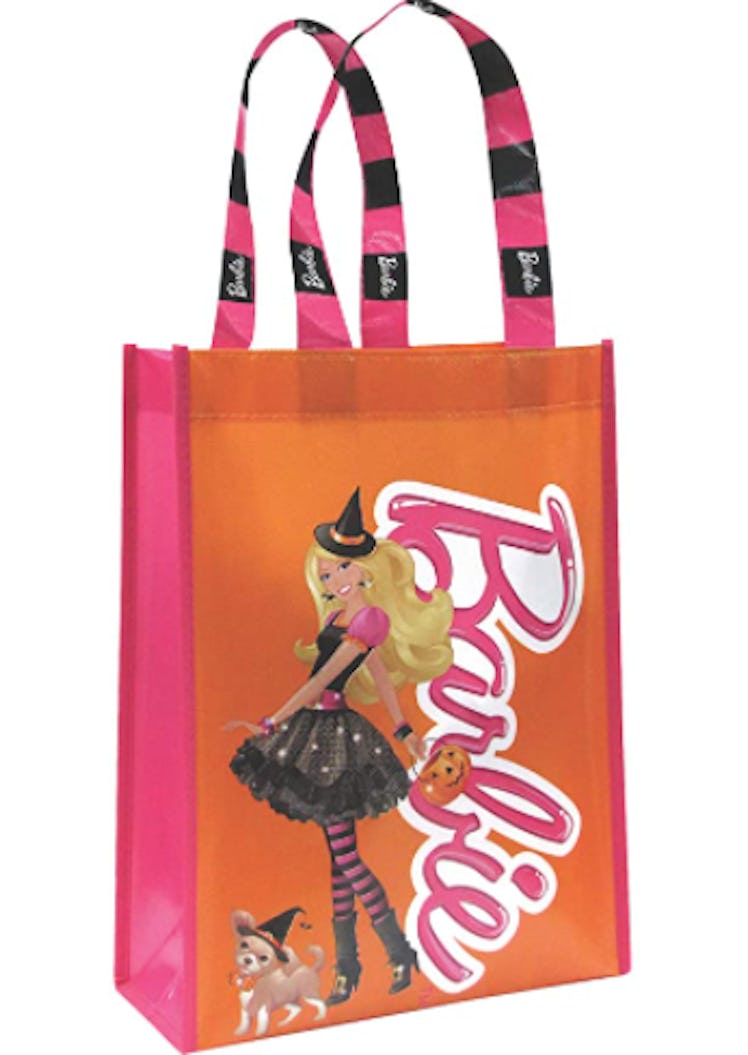 These cheugy Halloween trends include a Barbie treat bag.