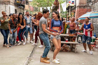 Anthony Ramos and Melissa Barrera in 'In The Heights.'