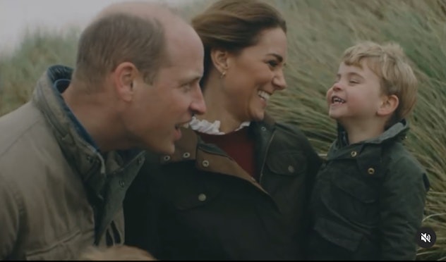 Kate Middleton and Prince William hike with their kids.