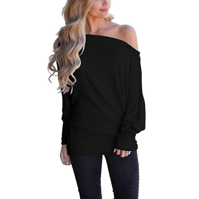 Lacozy Off-Shoulder Pullover