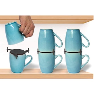 ELYPRO Coffee Mug Organizers and Storage (6 Pack)