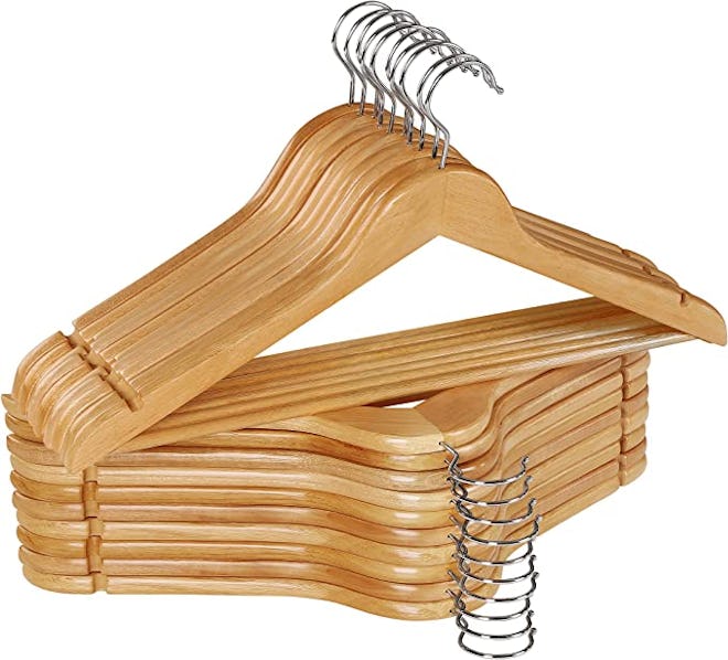 Utopia Home Premium Wooden Hangers (20-Pack)
