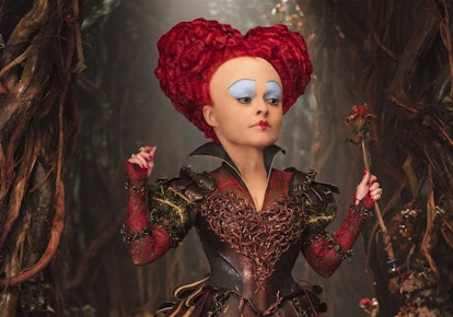 Helena Bonham Carter as the Queen of Hearts in Disney's live-action 'Alice in Wonderland'.