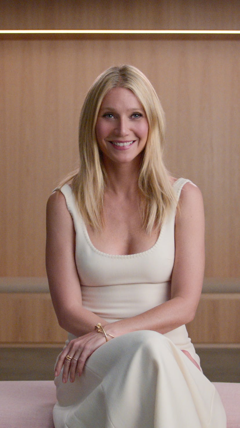 Gwyneth Paltrow in 'Sex, Love, & goop' (2021). Photo courtesy of Netflix.