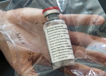 One vial of the drug Remdesivir