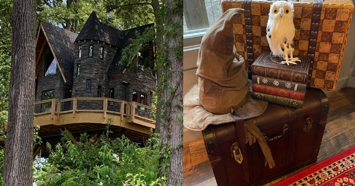 This 'Harry Potter' Treehouse On Airbnb Will Transport You To Hogwarts