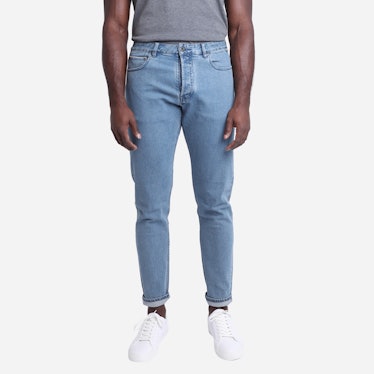 light blue men's jeans