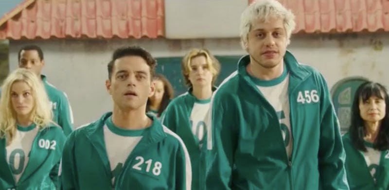 Rami Malek and Pete Davidson parody 'Squid Game' on 'SNL