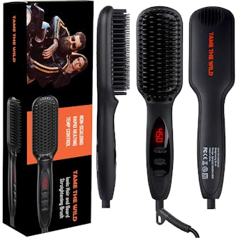 Tame The Wild Make Your Beard Behave Straightener for Men