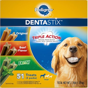Pedigree DENTASTIX Treats for Large Dogs (51 Count)