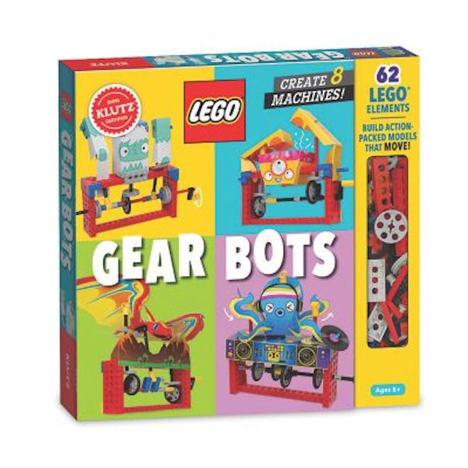 a set for making robots out of Legos is a great toy for imaginative play
