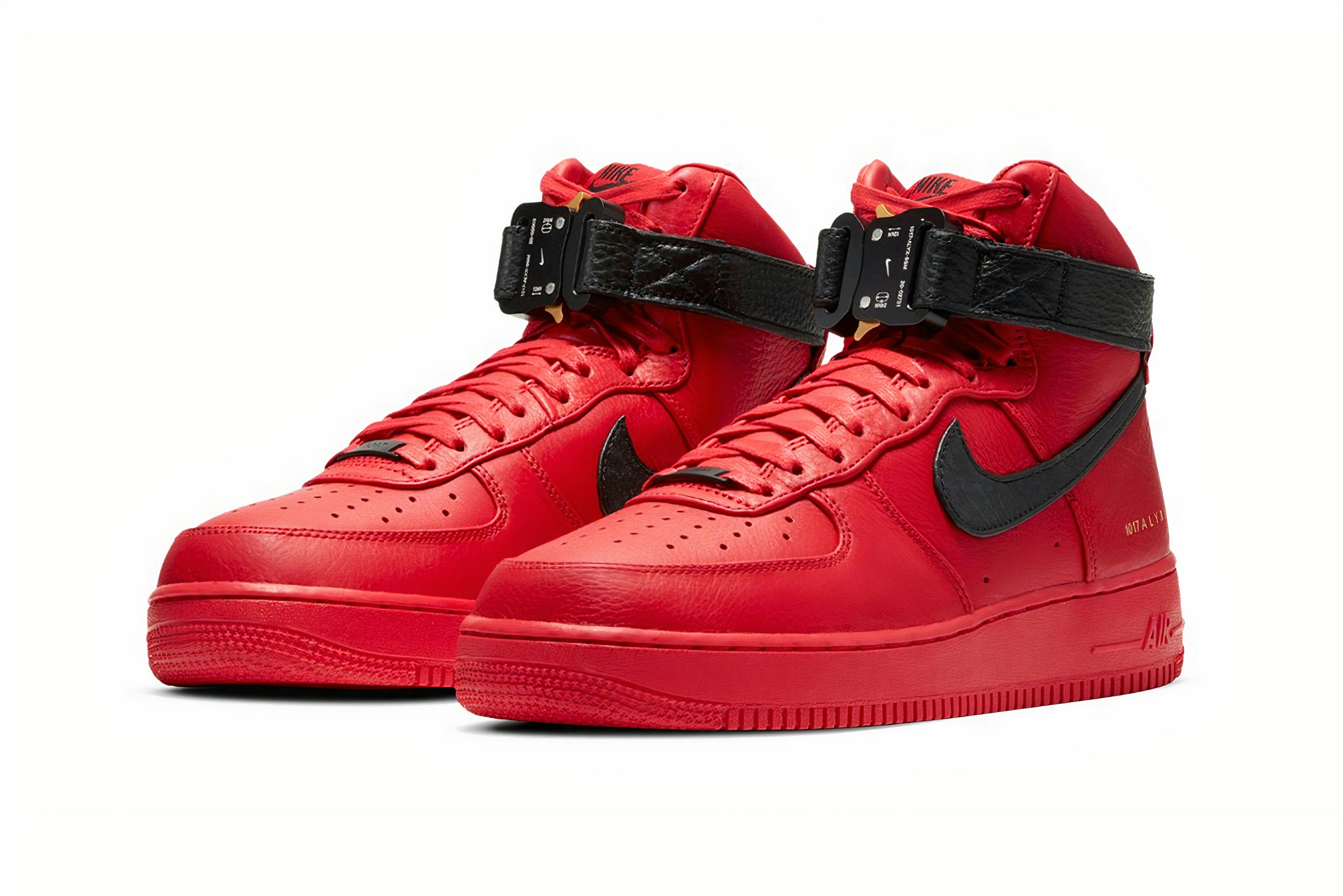 Alyx's buckled Nike Air Force 1 makes 